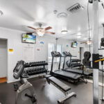 clubhouse gym equipment