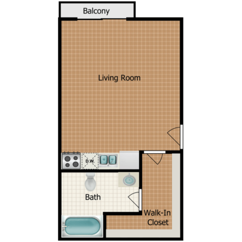 floor plan view